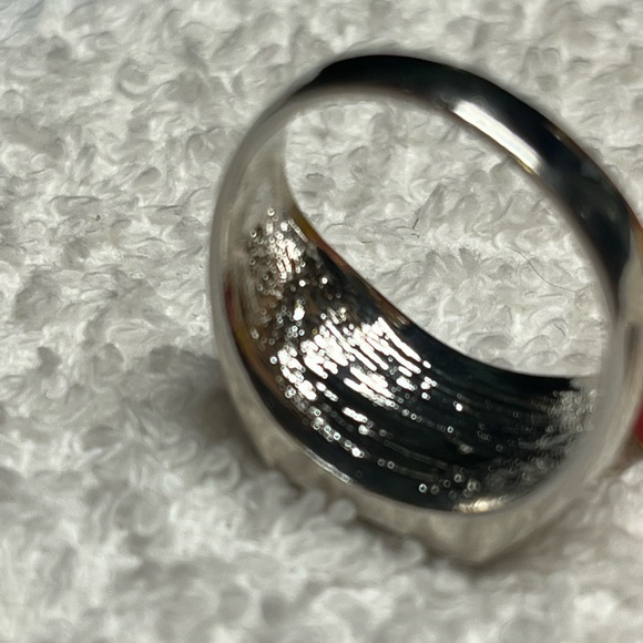 Howling wolf mens ring - Picture 4 of 6